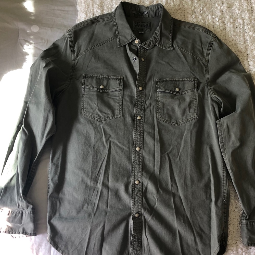 Lucky brand over shirt
